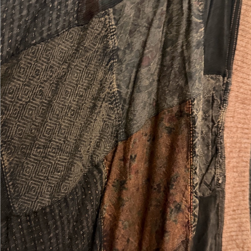 Young Threads Amber Bohemian Patchwork Kimono Car… - image 3